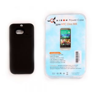 Чехол-аккумулятор AIRON Power Case для HTC One M8 Black