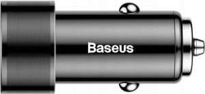 АЗП Baseus Small Screw Dual-USB QC 3.0 36W Black