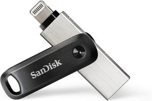 USB 3.0 SanDisk iXpand Go 128Gb Lightning Apple (SDIX60N-128G-GN6NE)