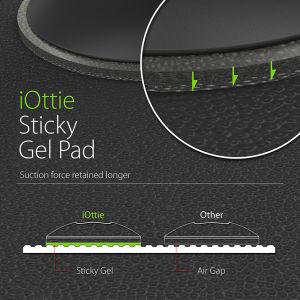 Автодержатель iOttie Easy One Touch 2 Universal for iPhones and Android Smartphones для телефонов с шириной экрана от 58 до 81 мм