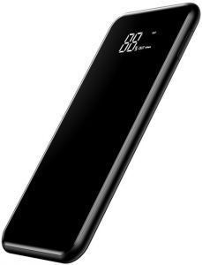 Внешний аккумулятор (Power Bank) Baseus Power Bank 8000mAh Full screen bracket Series Wireless Charging Black (PPALL-EX01)