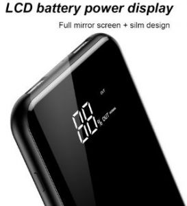 Зовнішній акумулятор Baseus Wireless Charge Power Bank 8000 mAh Black
