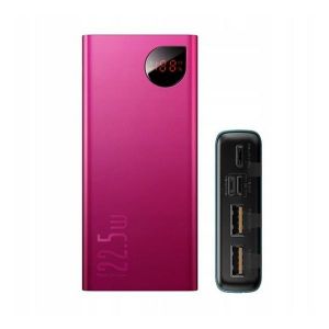 Внешний аккумулятор (Power Bank) Baseus Adaman Metal Digital Display Pink (PPIMDA-A09)