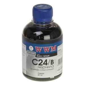 Чернила WWM CANON BCI-24 black (C24/B) ― 