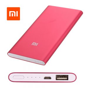 Батарея универсальная Xiaomi Mi Power bank 5000 mAh Red (6954176896322)