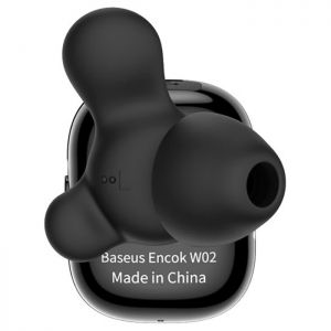 Навушники Baseus Encok W02 Truly Wireless headset Black