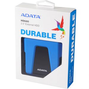 PHD External 2.5" ADATA USB USB 3.2 Gen. 1 DashDrive Durable HD680 1TB Blue
