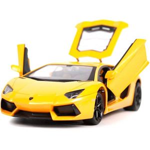 Машинка р/у 1:14 Meizhi лиценз. Lamborghini LP700 (желтый)
