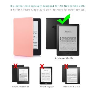 Обложка чехол для Amazon Kindle 6 (2016) SlimSmart Black