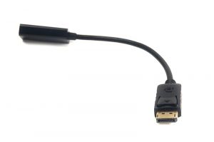 Кабель-переходник PowerPlant DisplayPort - HDMI, 0.2 м CA910465