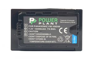 Аккумулятор PowerPlant Panasonic VW-VBD98 10400mAh CB970100