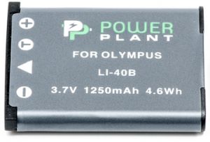 Аккумулятор PowerPlant Olympus Li-40B, Li-42B, D-Li63, D-Li108, NP-45, NP-80, NP-82, EN-EL10 DV00DV1090