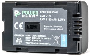 Аккумулятор PowerPlant Panasonic D120, D08S