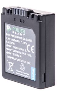 Аккумулятор PowerPlant Panasonic CGA-S002, DMW-BM7