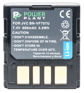 Аккумулятор PowerPlant JVC BN-VF707U DV00DV1146