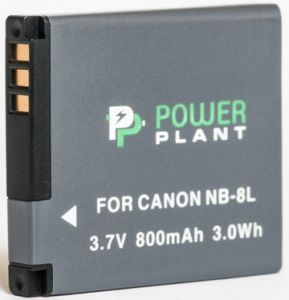 Аккумулятор PowerPlant Canon NB-8L DV00DV1256 ― 