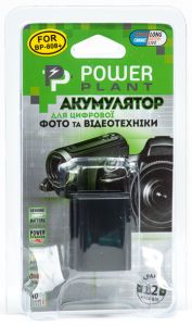 Аккумулятор PowerPlant Canon BP-808 Chip DV00DV1260