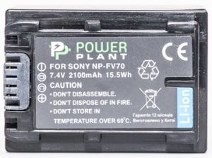 Аккумулятор PowerPlant Sony NP-FV70 2100mAh DV00DV1272