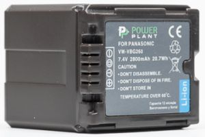Аккумулятор PowerPlant Panasonic VW-VBG260 Chip