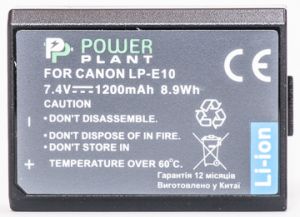 Аккумулятор PowerPlant Canon LP-E10 DV00DV1304