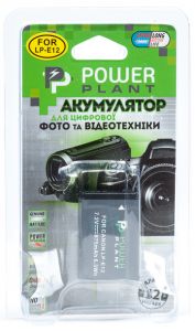 Аккумулятор PowerPlant Canon LP-E12 DV00DV1311