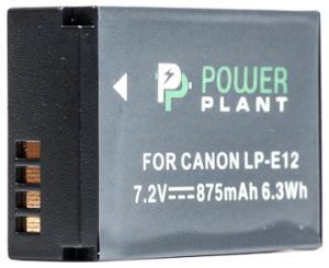 Аккумулятор PowerPlant Canon LP-E12 DV00DV1311 ― 