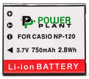 Аккумулятор PowerPlant Casio NP-120 DV00DV1312