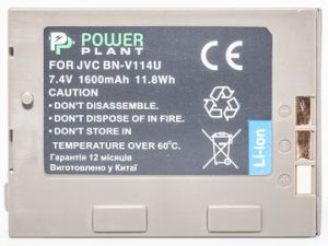 Аккумулятор PowerPlant JVC BN-V114U DV00DV1356
