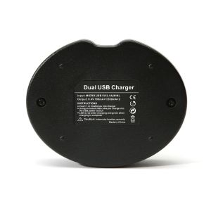 Зарядное устройство PowerPlant Dual Canon NB-12L для двух аккумуляторов DV00DV3404