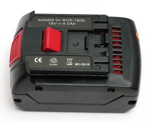 Аккумулятор PowerPlant для шуруповертов и электроинструментов BOSCH GD-BOS-18(B) 18V 4Ah Li-Ion DV00PT0004