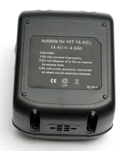 Аккумулятор PowerPlant для шуруповертов и электроинструментов HITACHI GD-HIT-14.4(C) 14.4V 4Ah LiIon DV00PT0013