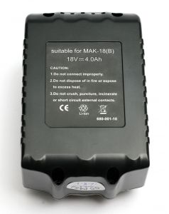 Аккумулятор PowerPlant для шуруповертов и электроинструментов MAKITA GD-MAK-18(B) 18V 4Ah Li-Ion DV00PT0016