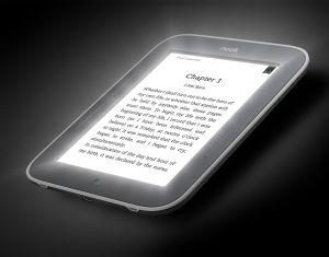 Электронная книга Barnes&Noble Nook The Simple Touch Reader with GlowLight (Refurbished) BNRV350 + плёнка в подарок!