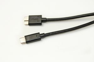 Кабель PowerPlant USB Type C - USB 3.0 High Speed Micro, 1 м KD00AS1280
