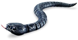 Змея на и/к управлении Rattle snake (черная) LY-9909A
