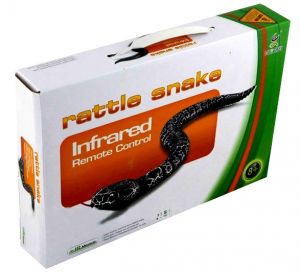 Змея на и/к управлении Rattle snake (черная)