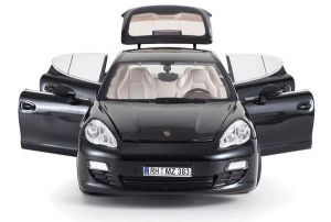 Машинка р/у 1:18 Meizhi лиценз. Porsche Panamera металлическая (черный)