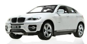 Машинка р/у 1:24 Meizhi лиценз. BMW X6 металлическая (белый) MZ-25019Aw