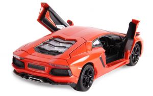 Машинка р/у 1:24 Meizhi лиценз. Lamborghini LP700 металлическая (оранжевый)