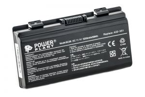 Аккумулятор PowerPlant для ноутбуков ASUS X51H (A32-T12, AS5151LH) 11,1V 5200mAh NB00000011