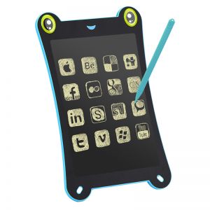 LCD планшет для записей PowerPlant 8.5" в форме лягушки, синий NYWT085C