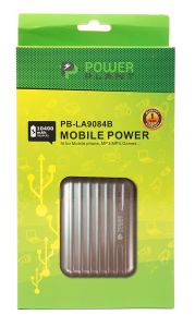 Универсальная мобильная батарея PowerPlant/PPLA9084B/10400mAh/ PPLA9084B