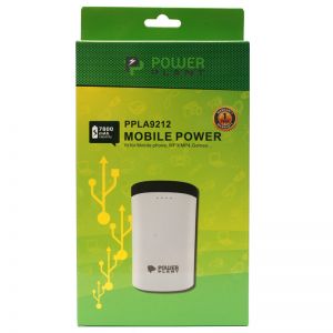 Универсальная мобильная батарея PowerPlant/PB-LA9212/7800mA/универсальный кабель PPLA9212