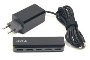 Зарядное устройство PowerPlant UB-860 5xUSB: 220V, 7.2A SC230051