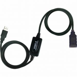 Дата кабель подовжувач активний USB2.0 AM/AF Viewcon (VV 043-20м.) ― 