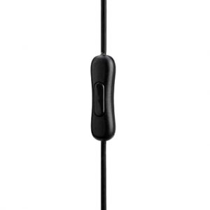 Наушники HF RM-515 Black (mic + button call answering) Remax (42262)