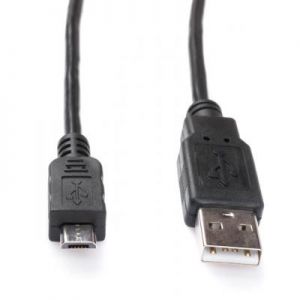 Дата кабель USB 2.0 AM to Micro 5P 1.0m Vinga (USBAMmicro01-1.0) ― 