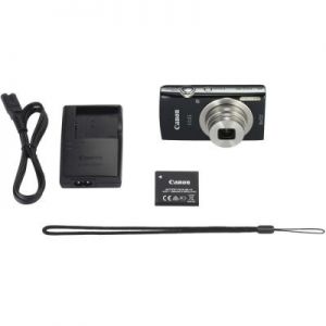 Цифровой фотоаппарат Canon IXUS 185 Black Kit (1803C012)