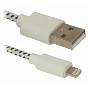 Дата кабель Defender ACH01-03T USB - Lighting, 1m (87471)