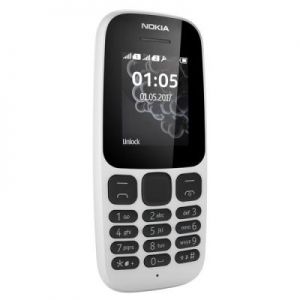 Мобильный телефон Nokia 105 SS New White (A00028371)